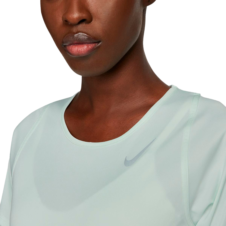 Футболка Nike W NK DF RACE TOP SS / Женский / XS / Голубой photo 4